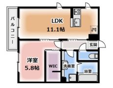 サンドミール高瀬の間取り画像