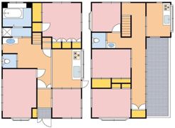 新川町1丁目貸家の間取り画像