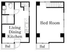 DECOR RESIDENCE田原町の間取り画像