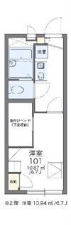 レオパレスイノウエの間取り画像