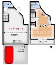 大日ガレージハウスの間取り画像
