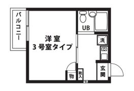 パレス和田町の間取り画像