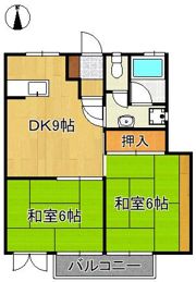 ファミール野間の間取り画像