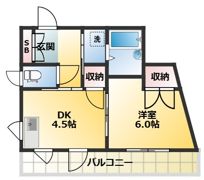 ウイング赤羽の間取り画像