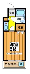 アルカディア下北沢の間取り画像