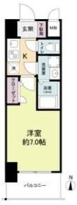 ライジングメゾン新大阪サウスの間取り画像