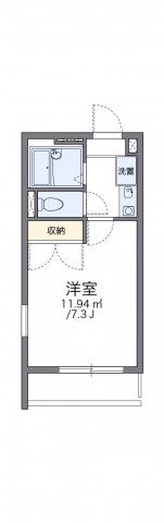 レオパレスASAGAⅠの間取り画像