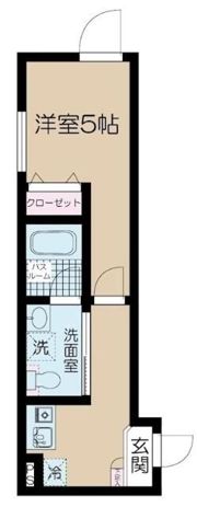 フェリーチェ桜上水Aの間取り画像