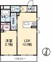 あーとグレイス旭の間取り画像