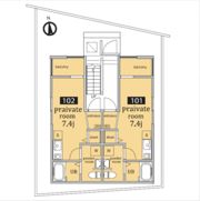 アーベインテラス成増Ⅱの間取り画像