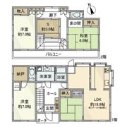 貫井北町戸建の間取り画像