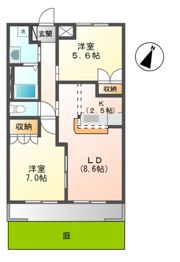ラビランスBの間取り画像