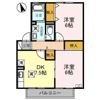 グランドール渡辺 Aの間取り画像