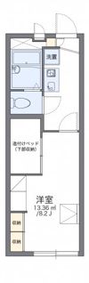 レオパレスマニエの間取り画像