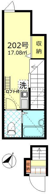 FERIO谷中公園の間取り画像