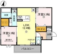 エルフォルク新神戸の間取り画像