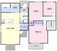 本堅田戸建Aの間取り画像