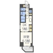 プレサンス江戸堀の間取り画像