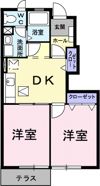プラシードCの間取り画像