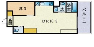 Grand E’terna福岡天神橋の間取り画像