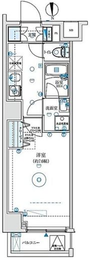 プレニーズ五反野MAXIVの間取り画像