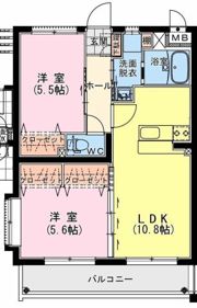 ホークアイの間取り画像