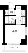 菱和パレス神楽坂の間取り画像