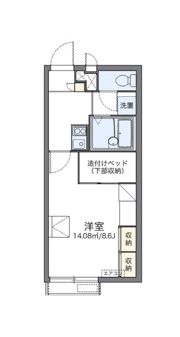 レオパレスルピナス高柳東町の間取り画像