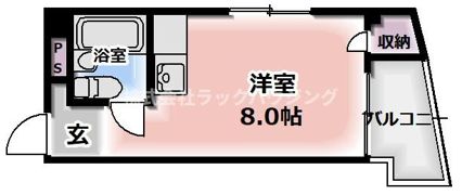 ロータリーマンション末広町の間取り画像