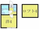 メゾンdeフレール赤羽の間取り画像