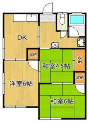 中川アパートの間取り画像