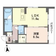 ルミエール べレオ茶屋町の間取り画像