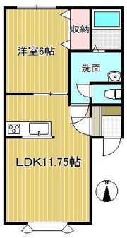 ﾄｩｲﾝｸﾙIの間取り画像