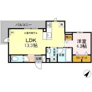 D crest 相生の間取り画像
