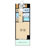 スカイコート新宿第8の間取り画像
