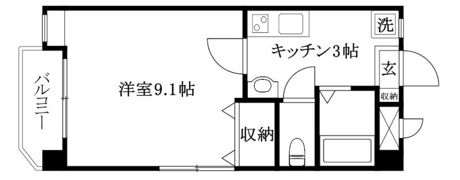 アストレア天山の間取り画像