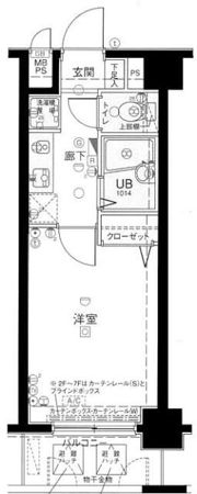 メインステージ巣鴨の間取り画像