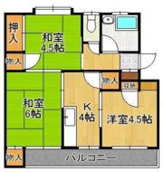 森田第二マンションの間取り画像