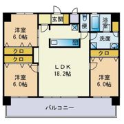 エコルクス高取の間取り画像