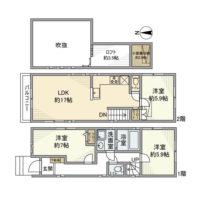 間取図