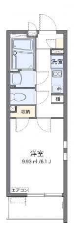 クレイノ栞の間取り画像