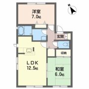 シャトレー安井 B棟の間取り画像