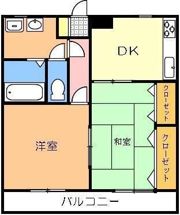 カーサ・ハマの間取り画像