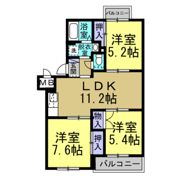 Maison Hollyの間取り画像