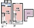 江瀬美町貸家の間取り画像