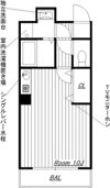 イーストコートの間取り画像