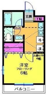 サンハイツ寿の間取り画像