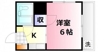 コーポ平本の間取り画像