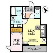 D-Sereno岡の間取り画像