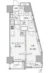 ヒューリックレジデンス駒込の間取り画像